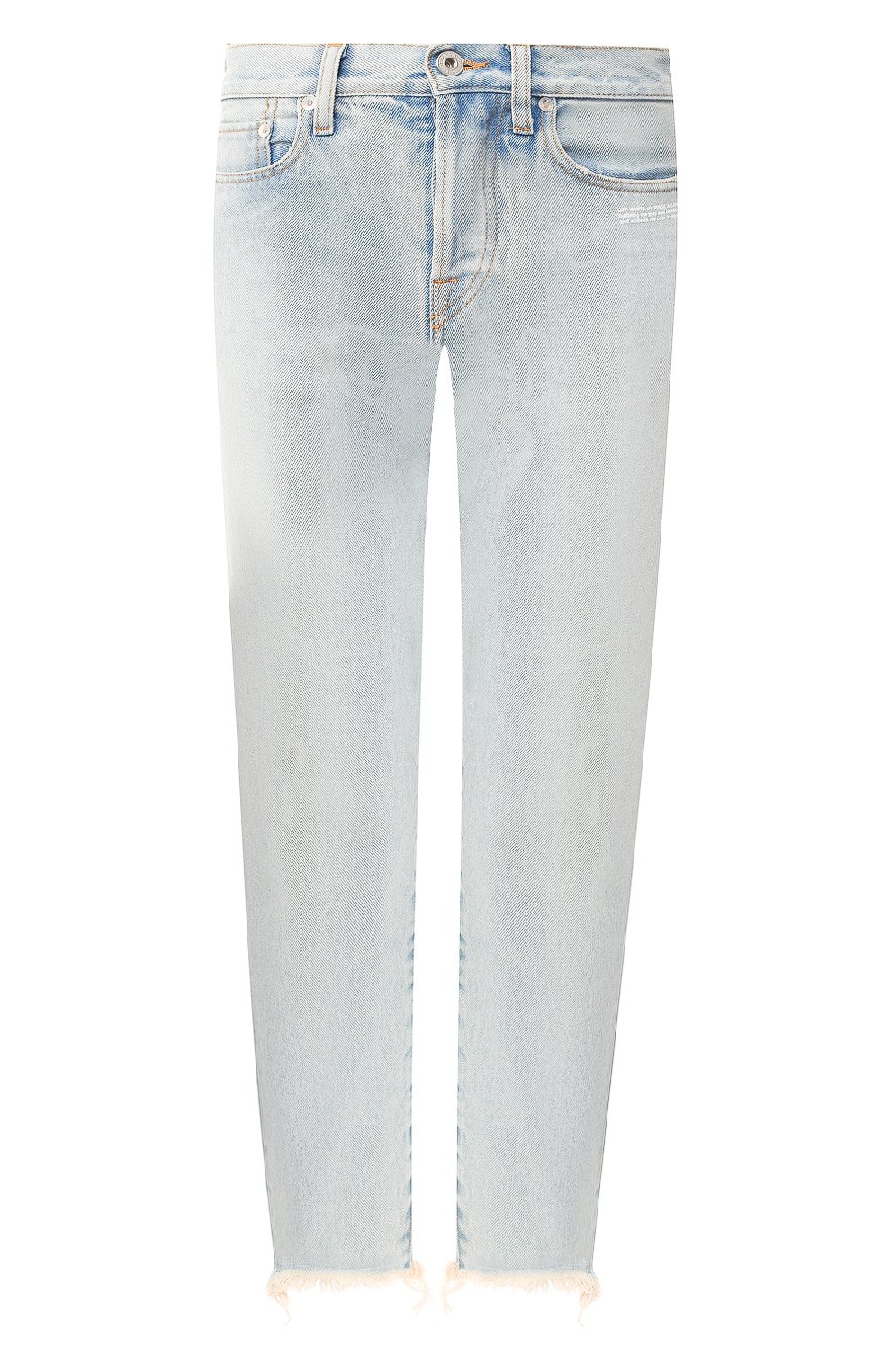 Джинсы с необработанным краем OFF-WHITE, арт. 0WYA008R197730577100, фото 1