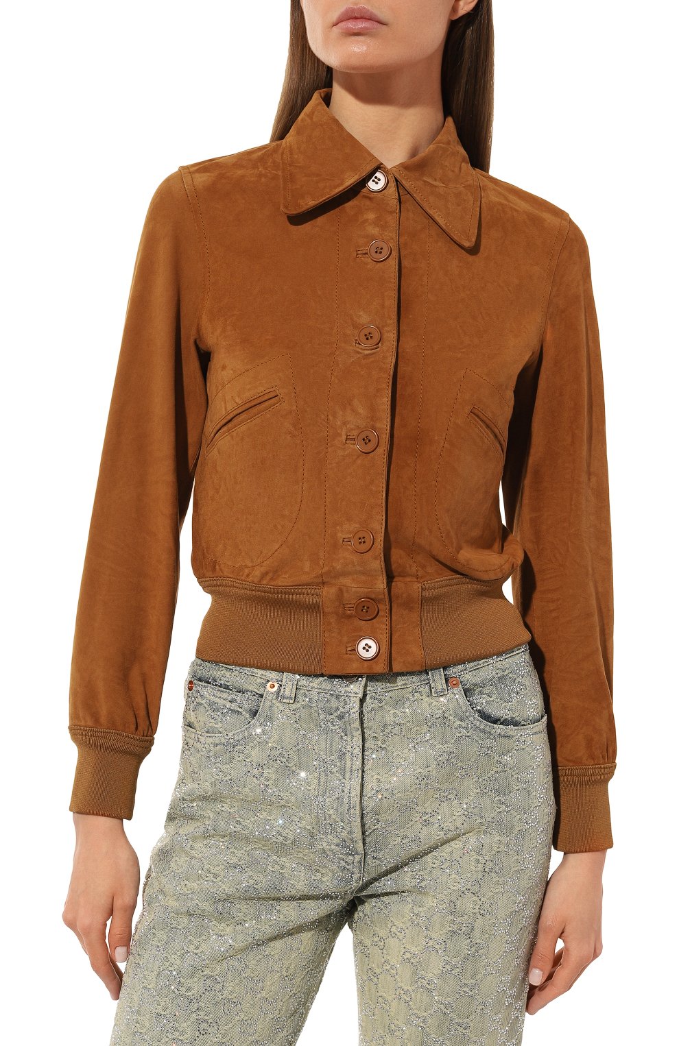 Замшевый бомбер SEVENTY VENEZIA, арт. PE0183/380070, фото 3