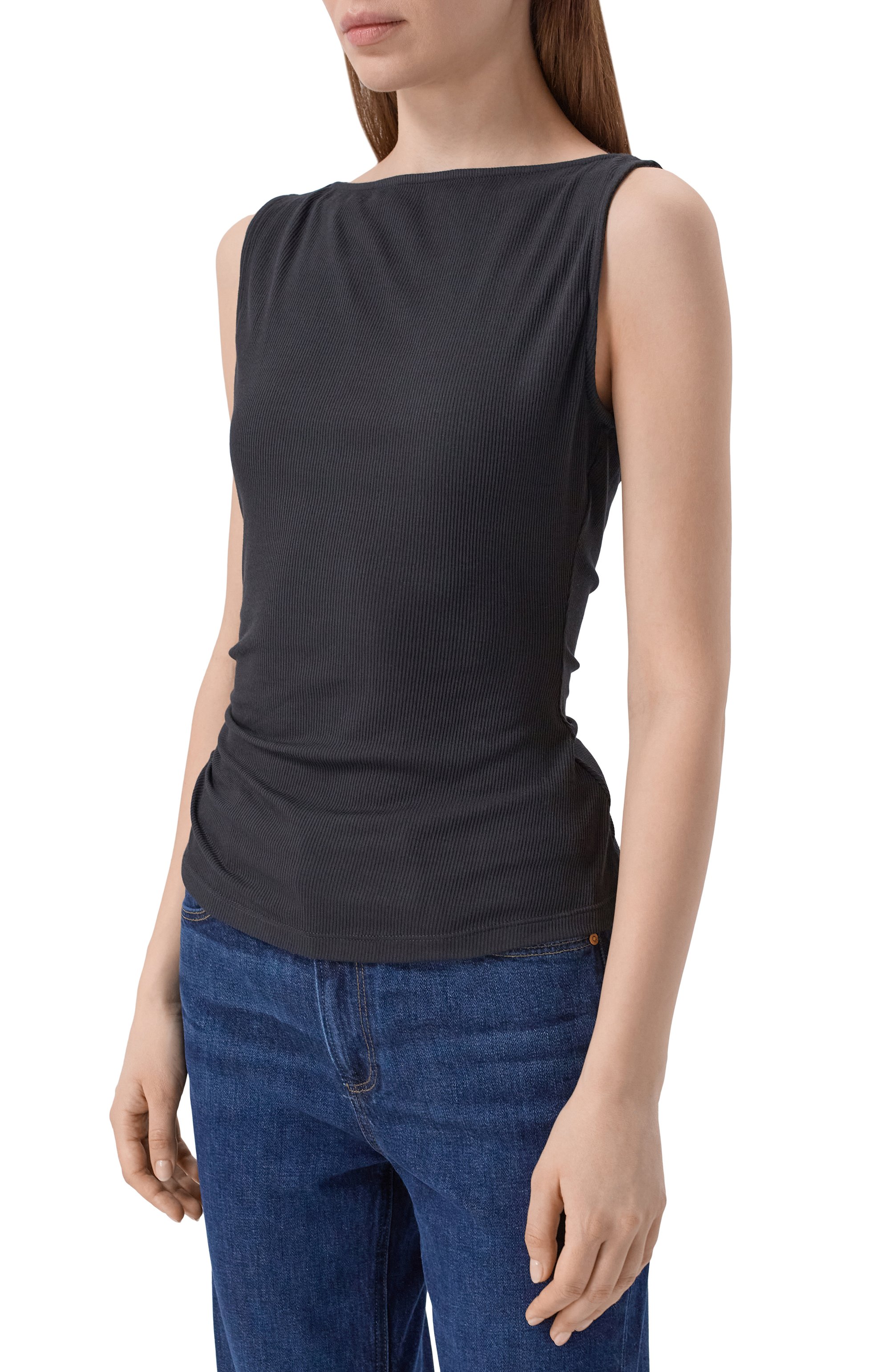 Топ PAIGE черного цвета по цене 19950 руб., арт. 1031C70-1086_001, фото 3 Топ PAIGE, арт. 1031C70-1086_001, фото 3