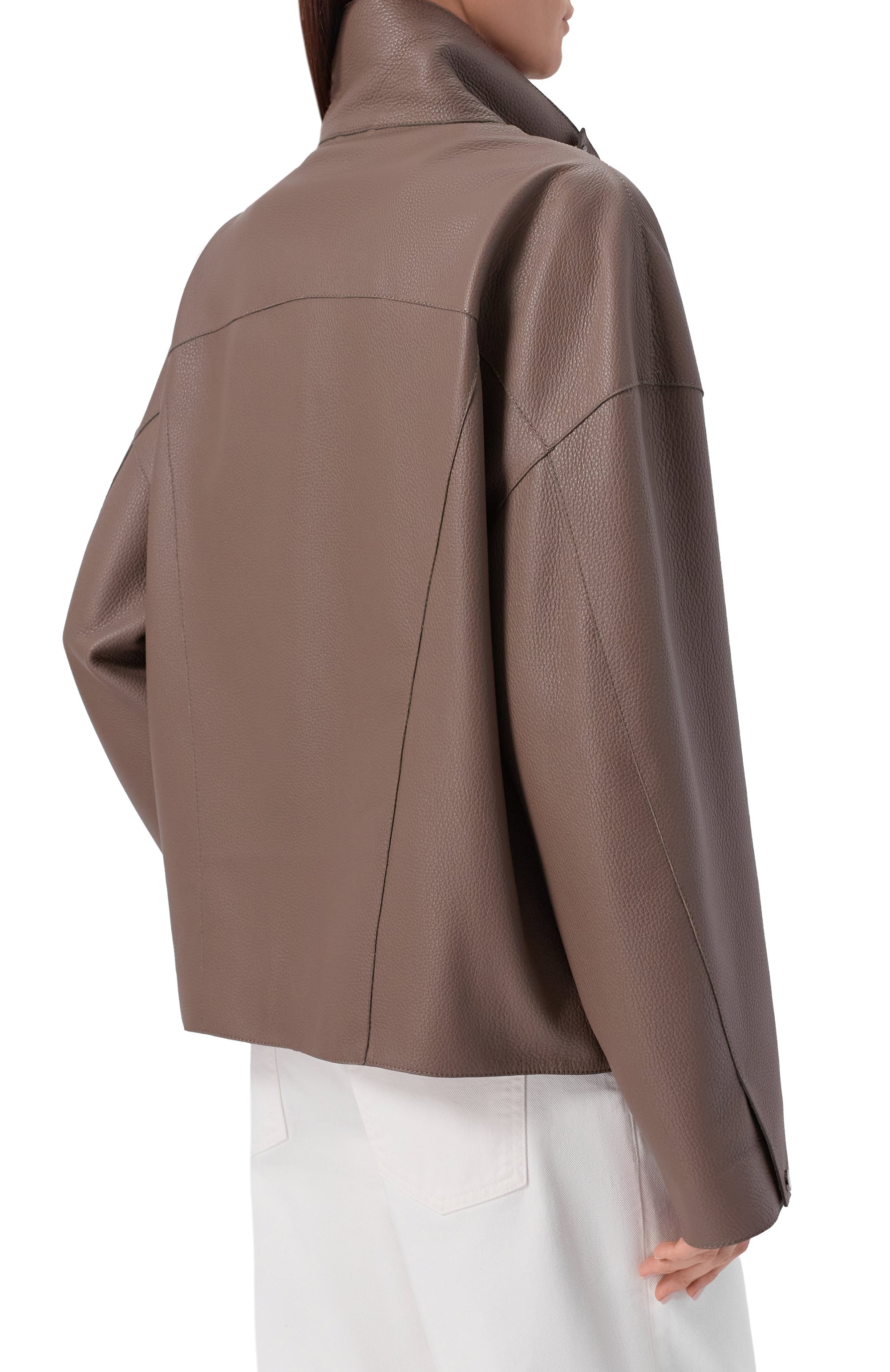 Кожаная куртка MASLOV, арт. Z017, фото 4