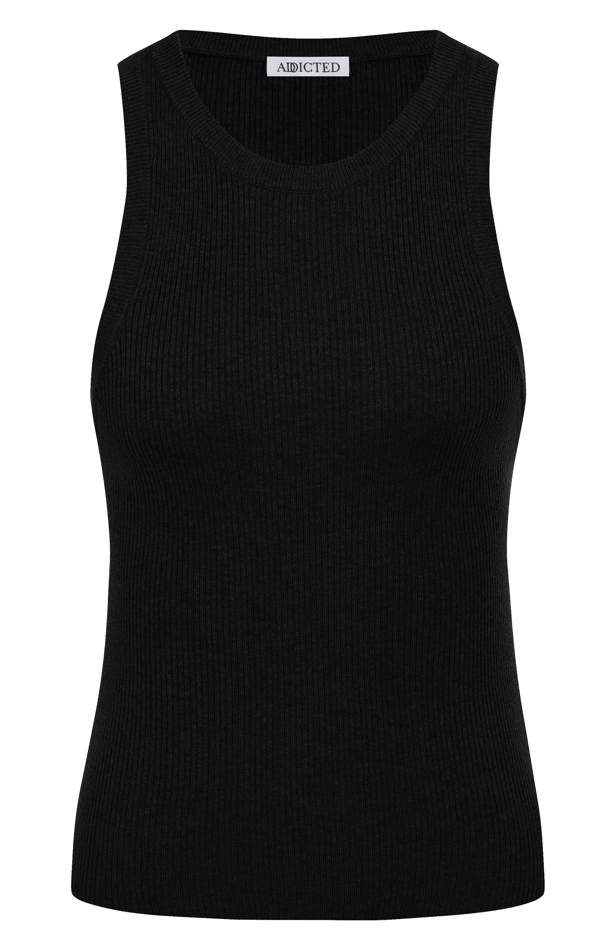 Майка из хлопка и кашемира ADDICTED, арт. MK911C, фото 1