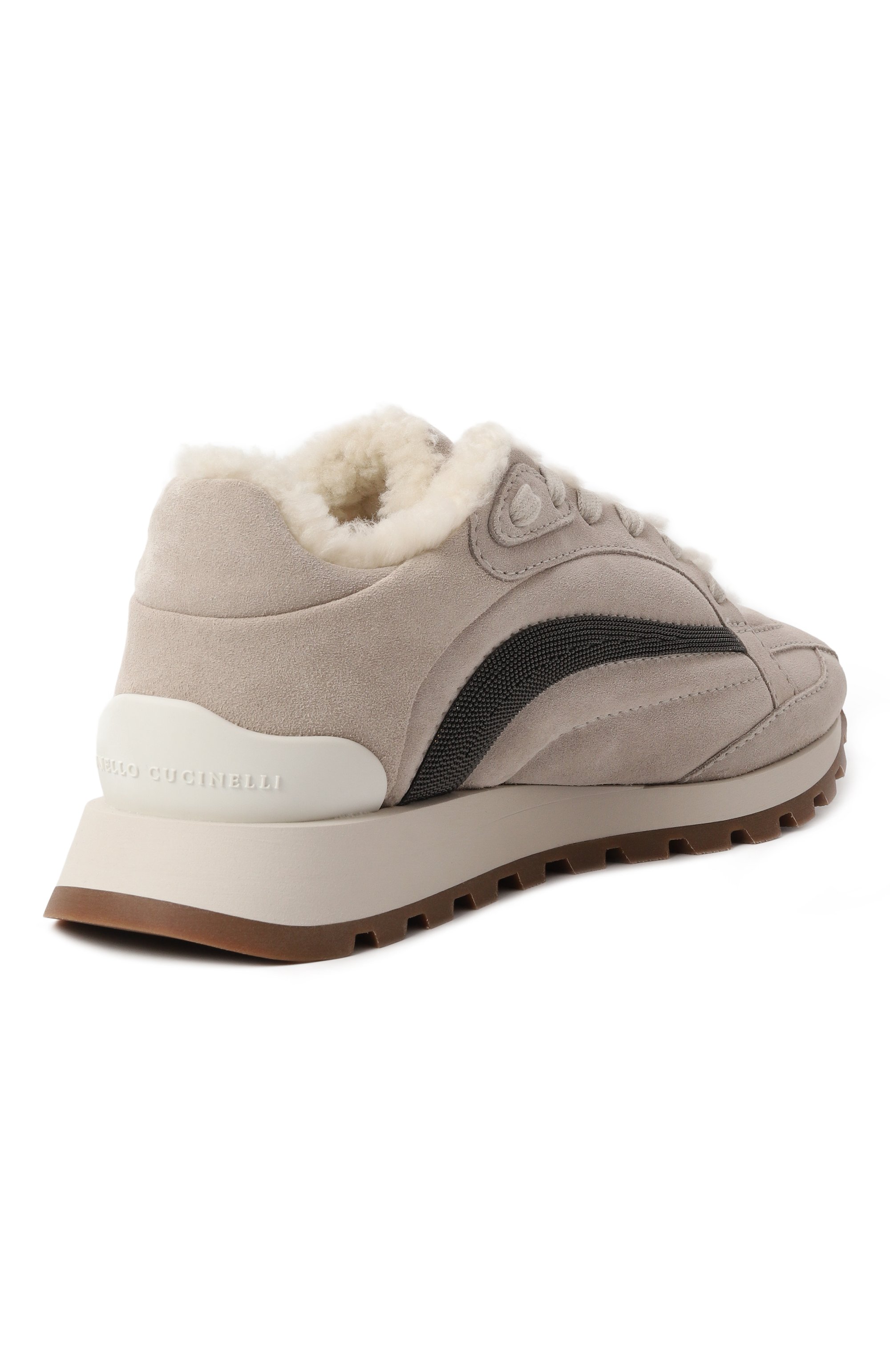 Замшевые кроссовки BRUNELLO CUCINELLI, арт. MZSFG2797, фото 5