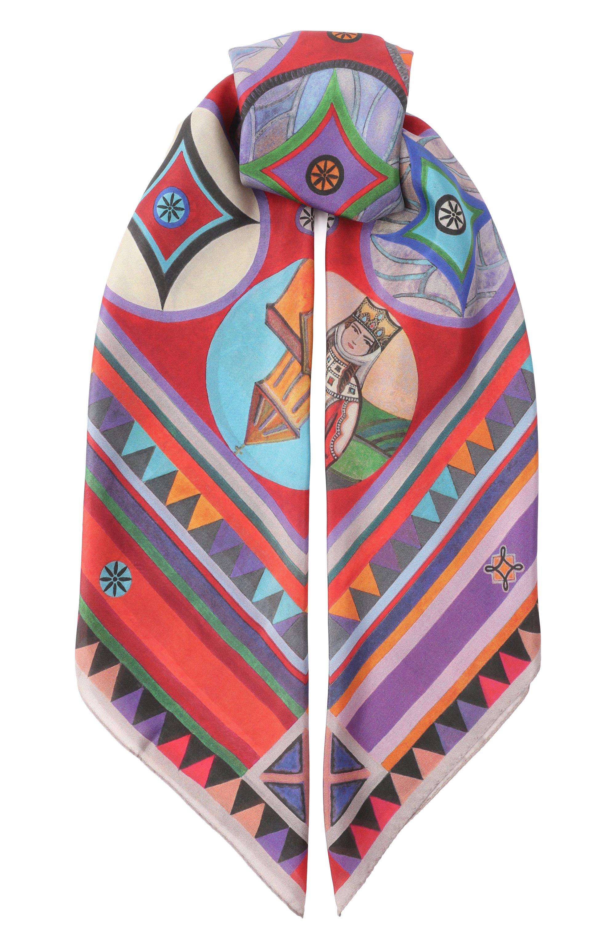 Шелковая шаль грузия GOURJI, арт. 91129437/514191108, фото 1