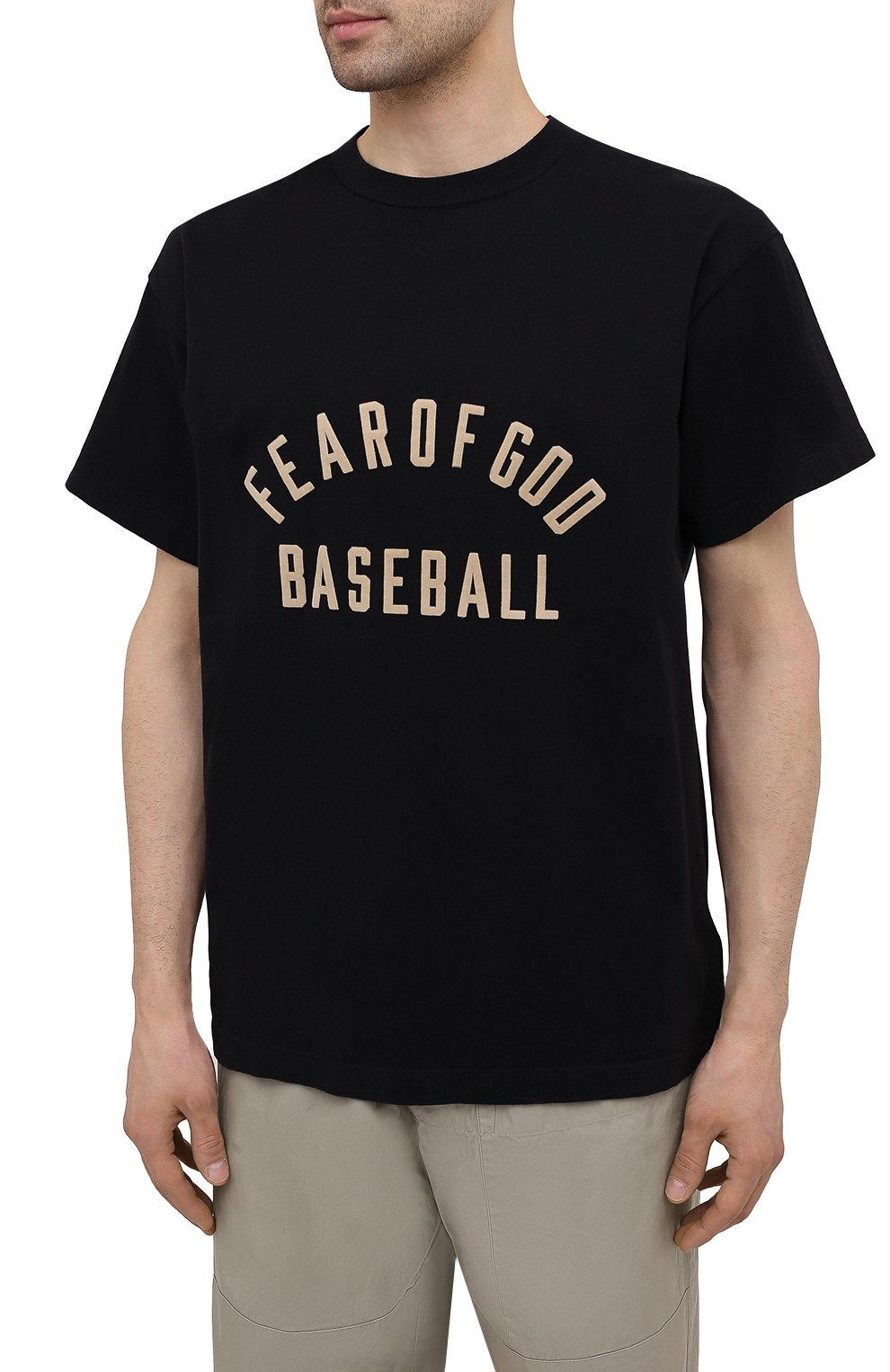 Хлопковая футболка FEAR OF GOD, арт. FG50-063CTJ, фото 3