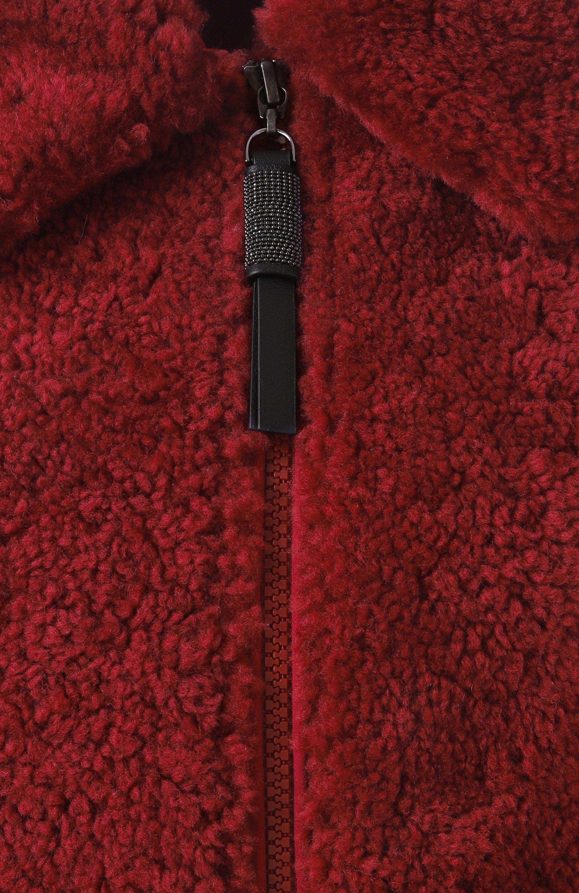 Бомбер из овчины BRUNELLO CUCINELLI, арт. MPMMI7834, фото 6