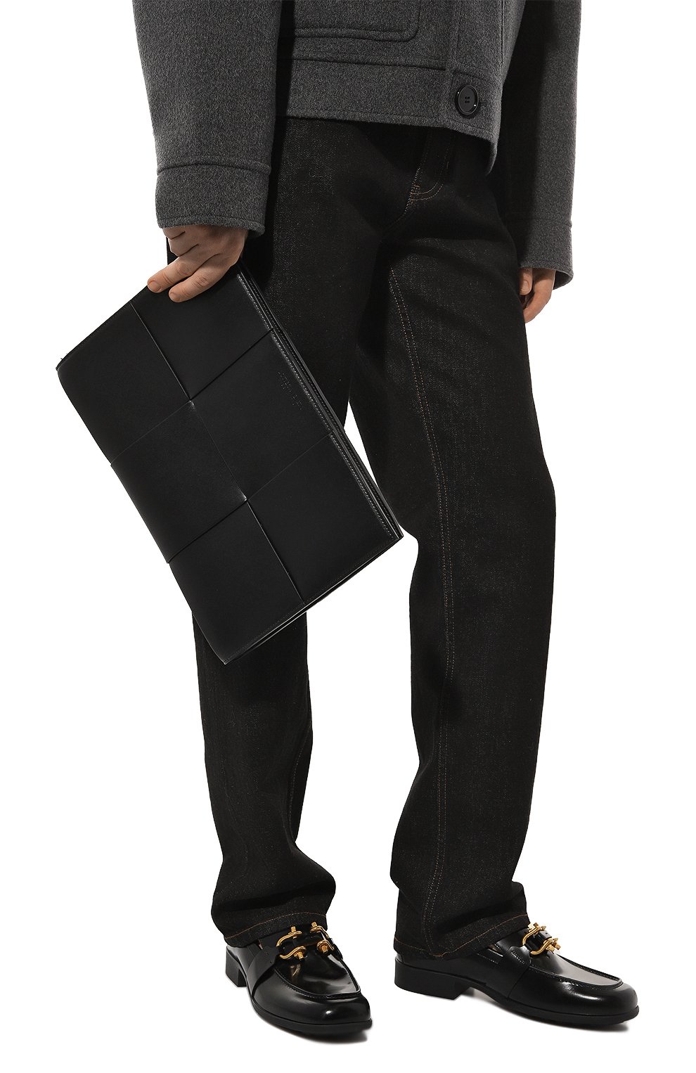 Кожаная папка для документов BOTTEGA VENETA, арт. 736185/VB1K0, фото 2