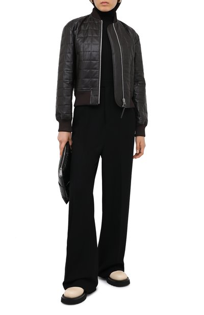 Кожаный бомбер BOTTEGA VENETA, арт. 632541/VKWU0, фото 3