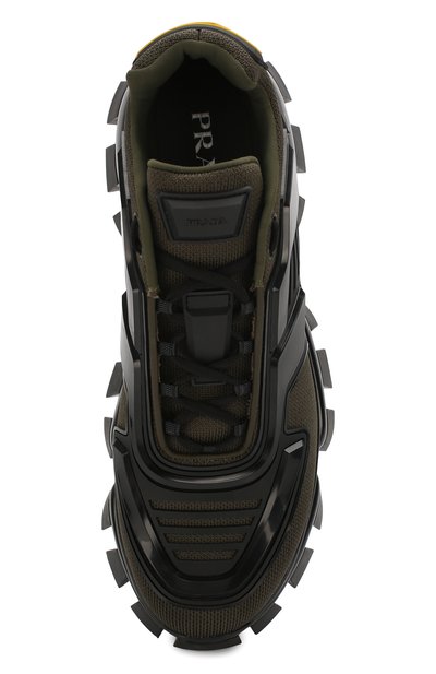 Текстильные кроссовки PRADA, арт. 2EG293-3KZU-F0P80, фото 5