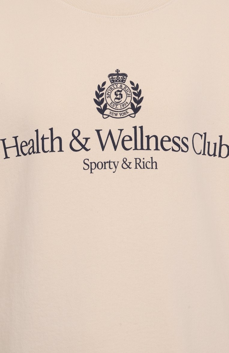 Хлопковый свитшот SPORTY AND RICH, арт. ST071606241CR01, фото 1
