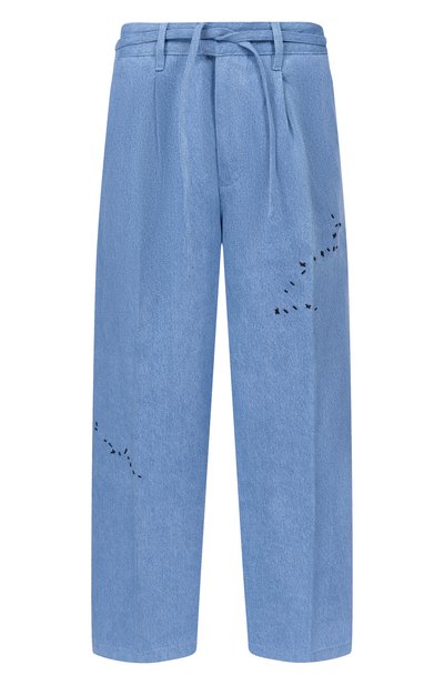 Мужские хлопковые брюки DOMREBEL, арт. M LAZY/PLEATED TR0USERS