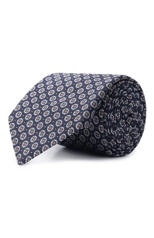 Шелковый галстук Canali 18/HJ04489 Синий 18/HJ04489