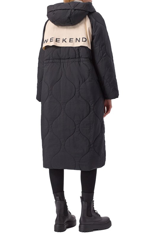 Двусторонний пуховик Weekend Max Mara N0VAK Чёрный  N0VAK Фото 6