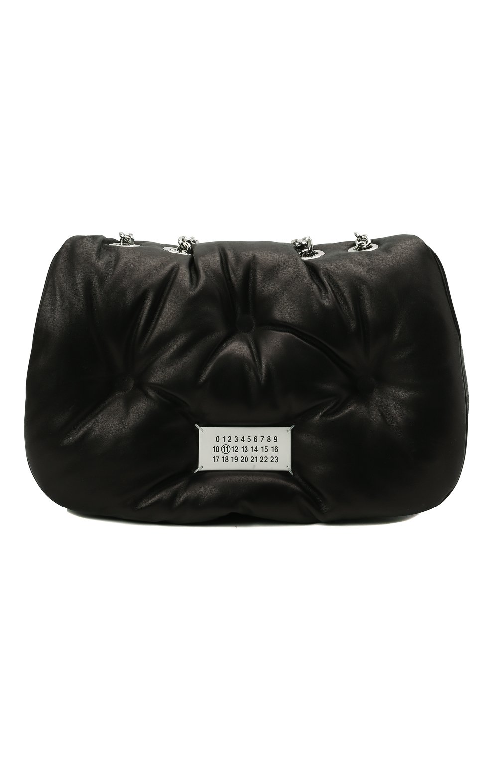 Сумка glam slam MAISON MARGIELA черного цвета по цене 238500 руб., арт. S56WG0169/P4300, фото 1 Сумка glam slam MAISON MARGIELA, арт. S56WG0169/P4300, фото 1