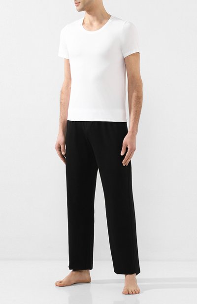 Хлопковая футболка HANRO, арт. 073088, фото 2