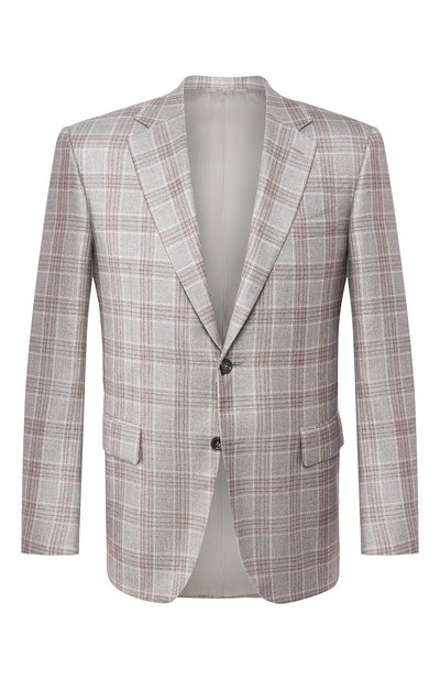 Пиджак из шелка и кашемира CANALI, арт. T11280/CX01711, фото 1