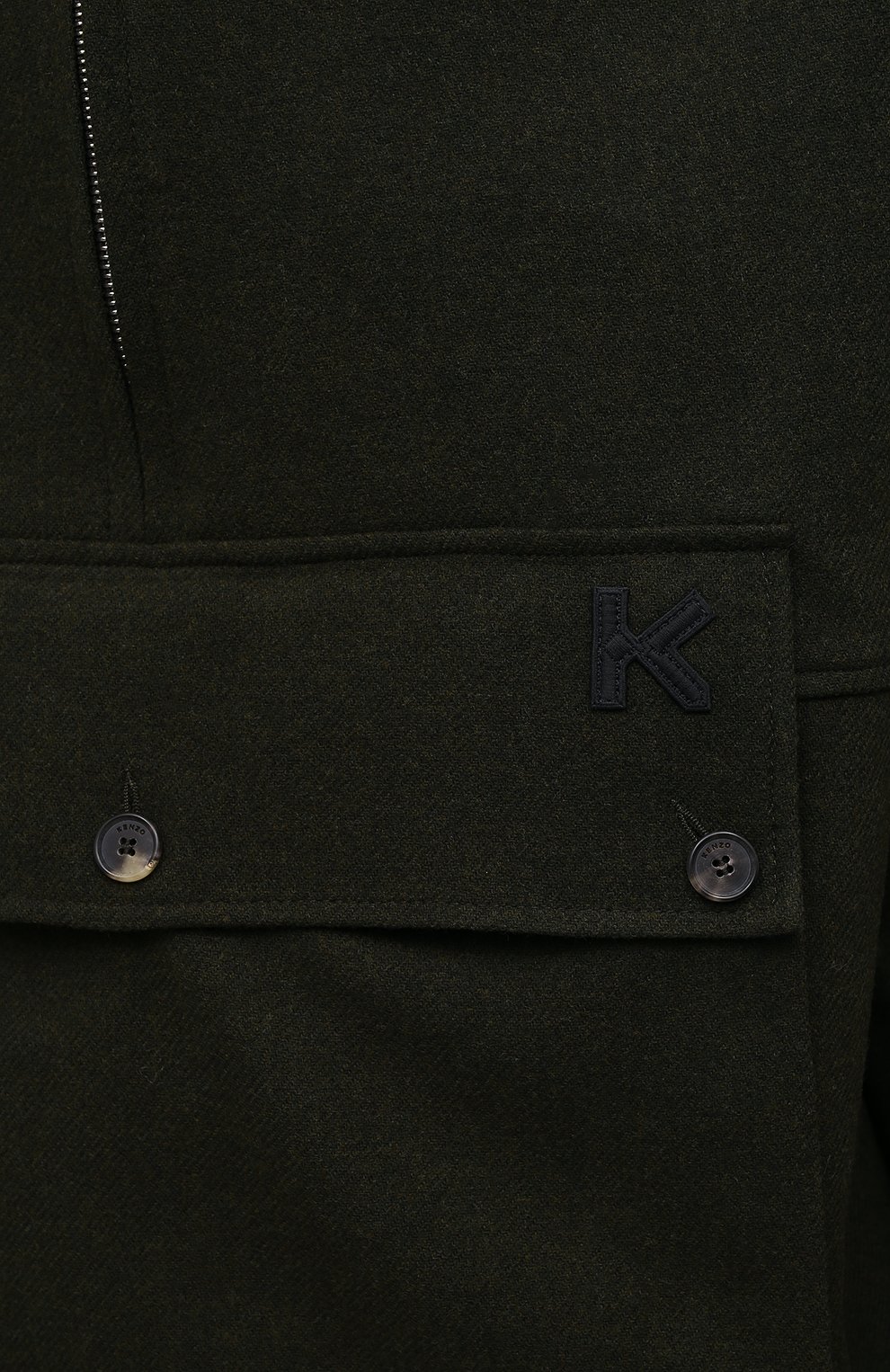Анорак KENZO хаки цвета по цене 66050 руб., арт. FA65BL0491RA, фото 5 Анорак KENZO, арт. FA65BL0491RA, фото 5