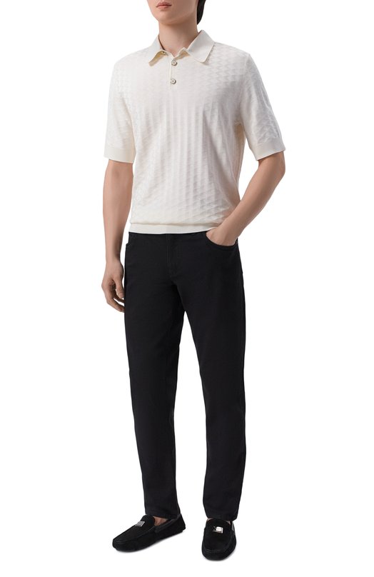 Замшевые мокасины DG Driver Dolce & Gabbana A50735/A0100 Чёрный  A50735/A0100 Фото 2