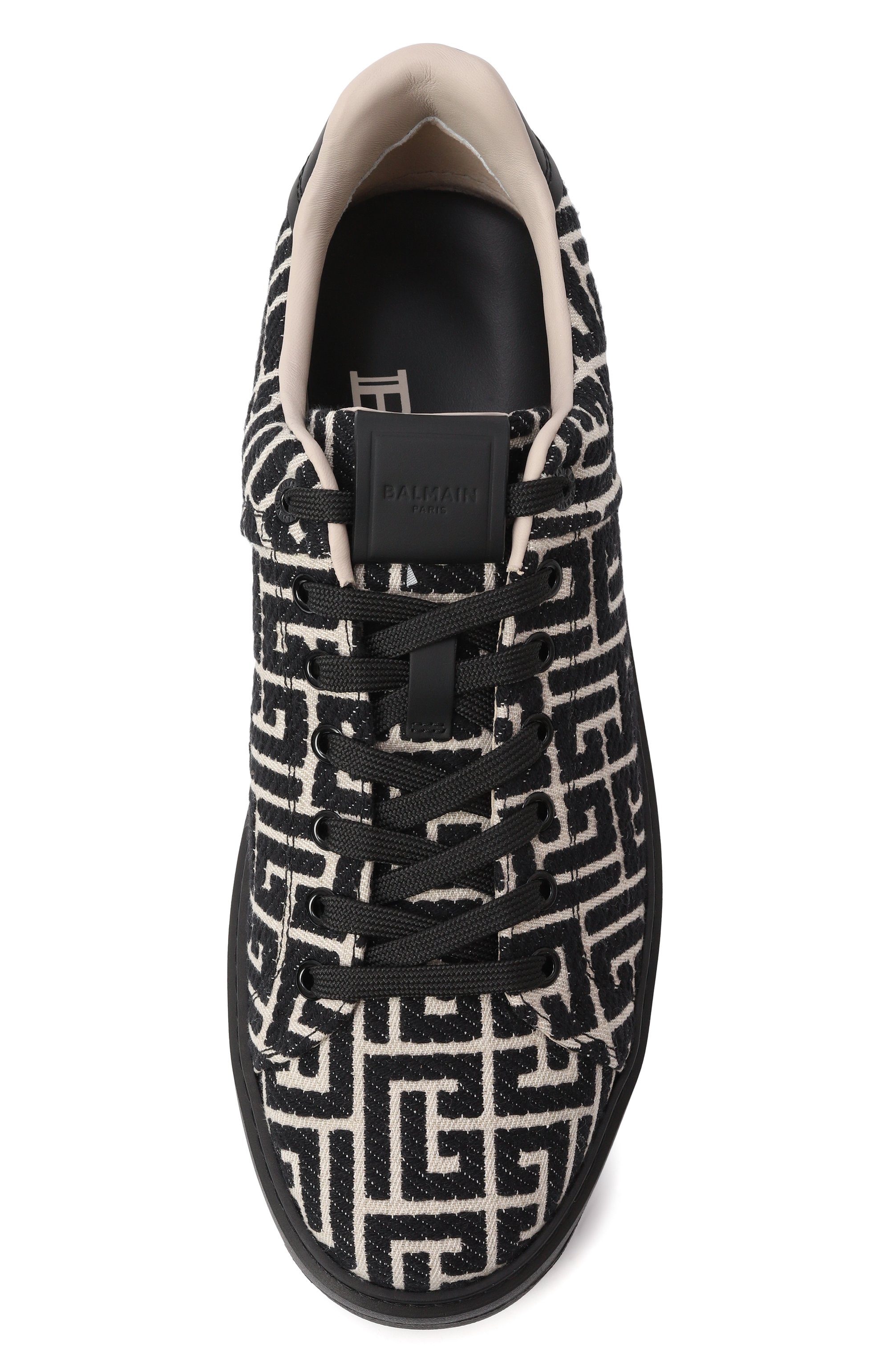 Текстильные кеды b-court BALMAIN, арт. DM1VI288/TJCM, фото 6