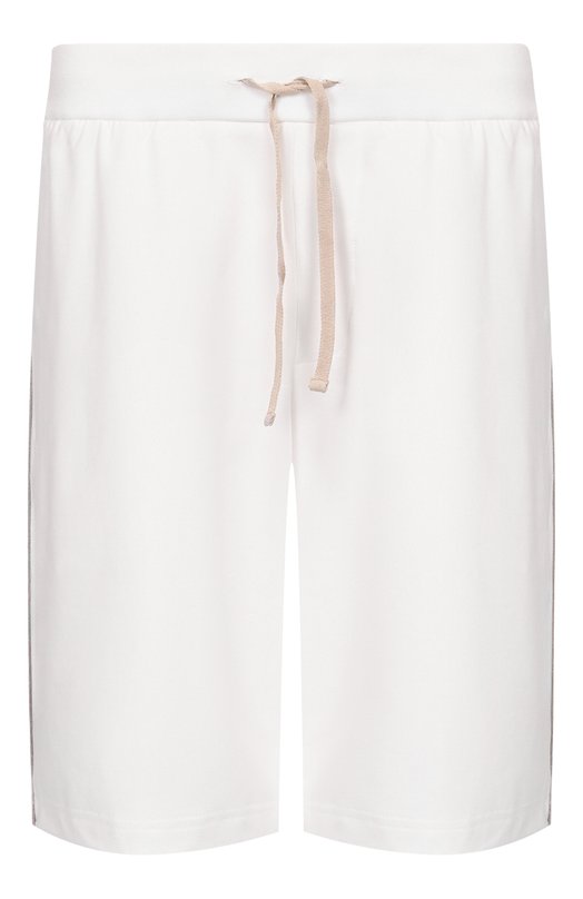 Шорты из лиоцелла и хлопка Paul&Shark 26411806_001 Белый 26411806_001