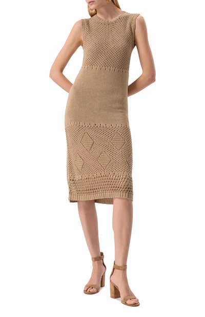 Платье из шелка и льна MVST, арт. 25E/X2P/0/AH04/7660, фото 3