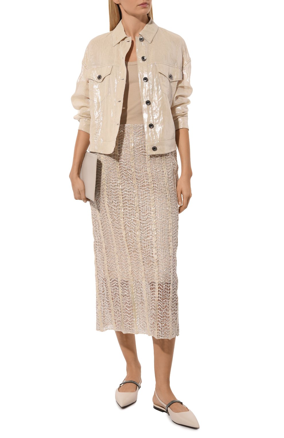 Хлопковая куртка BRUNELLO CUCINELLI, арт. ML9507970P, фото 2