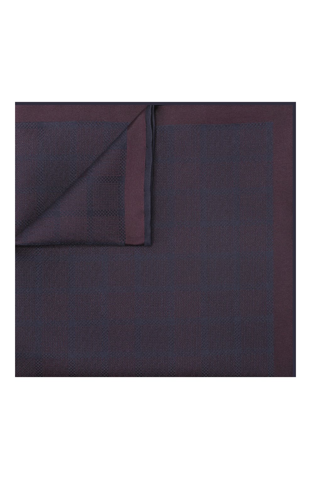 Шелковый платок BRIONI фиолетового цвета по цене 16800 руб., арт. 071000/P943Q, фото 1 Шелковый платок BRIONI, арт. 071000/P943Q, фото 1