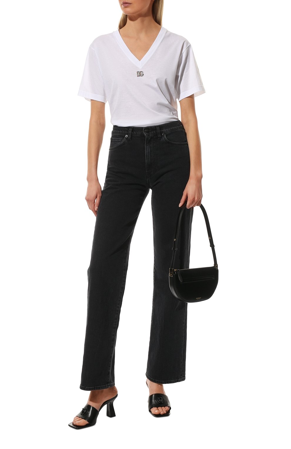 Хлопковая футболка DOLCE & GABBANA, арт. F8M65Z/G7B3U, фото 2