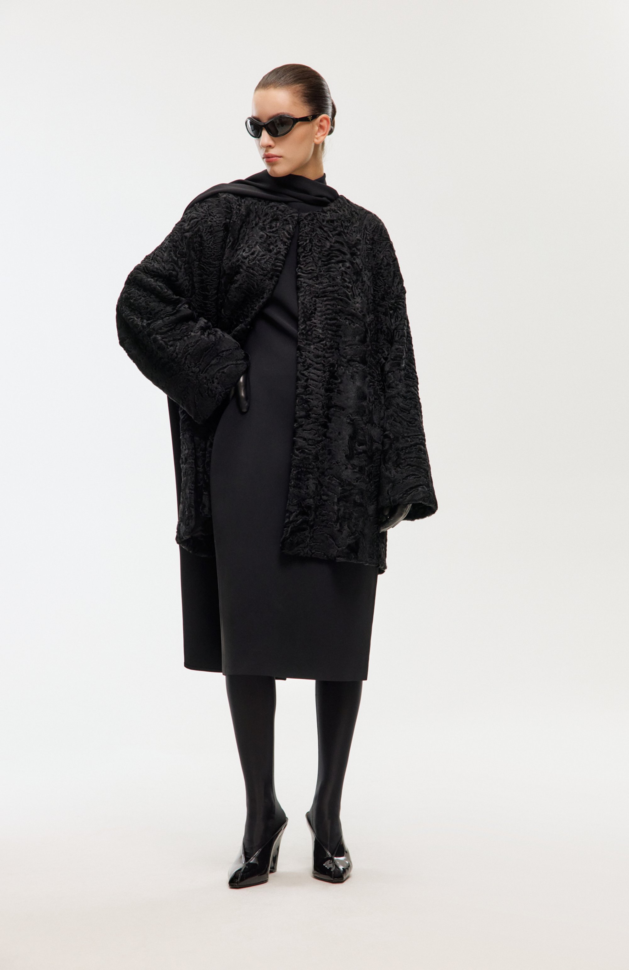 Шуба из свакары MVST, арт. FBPC-Y509SW, фото 8