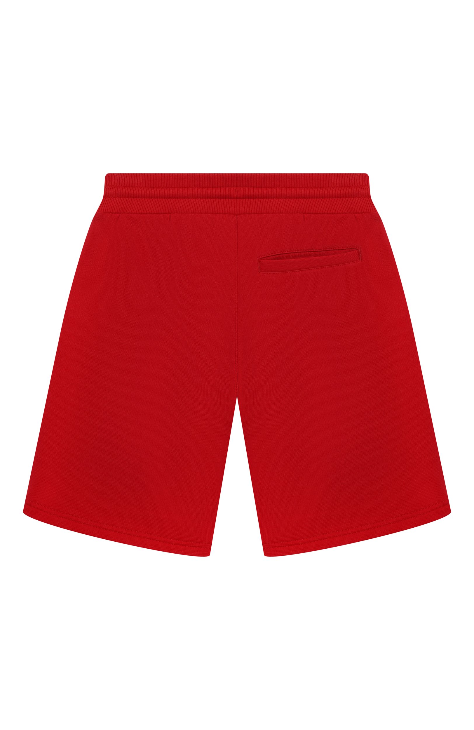 Хлопковые шорты DOLCE & GABBANA красного цвета по цене 35700 руб., арт. L4JQXP/G7P4X, фото 2 Хлопковые шорты DOLCE & GABBANA, арт. L4JQXP/G7P4X, фото 2