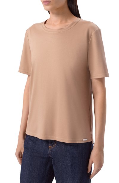 Хлопковая футболка KITON, арт. D61449H0805104, фото 3