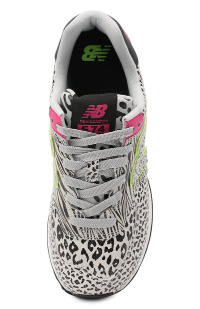 Комбинированные кроссовки 574 NEW BALANCE, арт. WL574ANA/B, фото 5