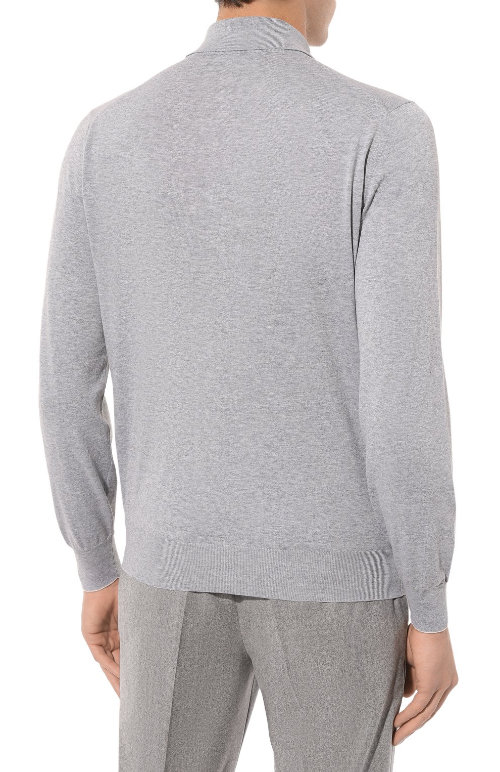 Хлопковое поло BRUNELLO CUCINELLI, арт. M29800135, фото 4