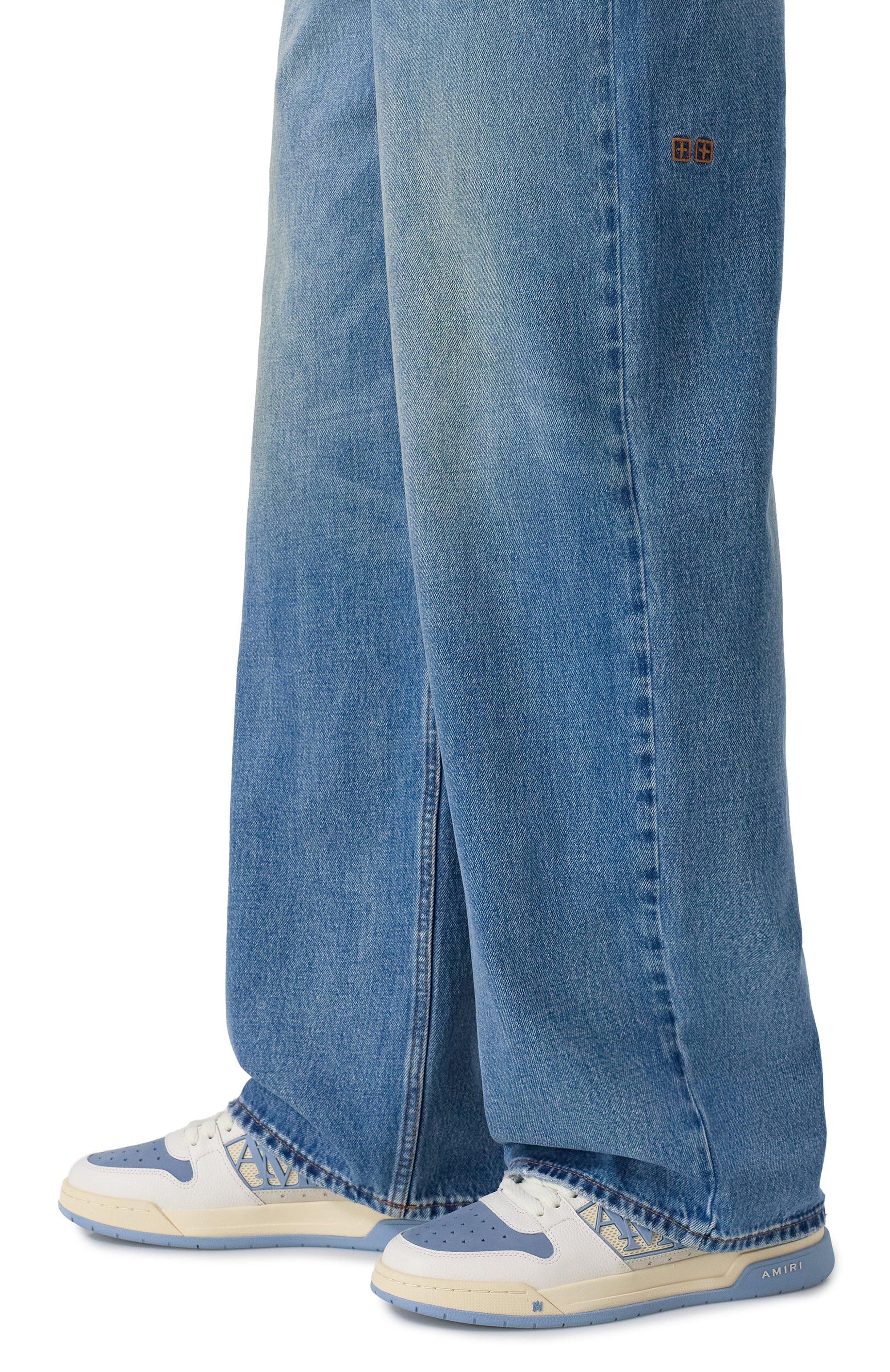 Кожаные кеды classic AMIRI, арт. AMF0SR1157, фото 3