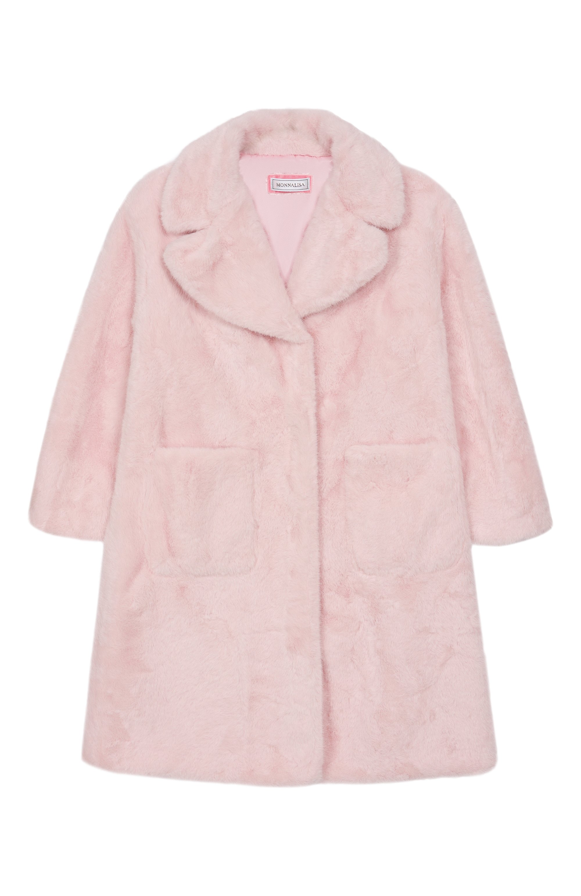 Шуба из экомеха MONNALISA, арт. 17F104, фото 1