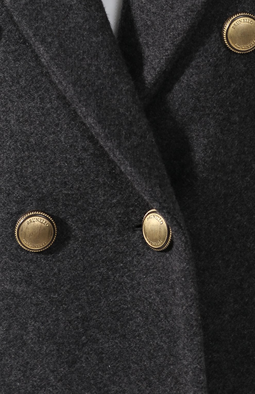 Двубортное кашемировое пальто BRUNELLO CUCINELLI, арт. MT4979273, фото 5