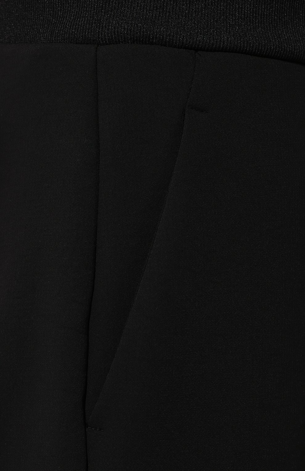 Джоггеры KAZUYUKI KUMAGAI черного цвета по цене 17700 руб., арт. KP91-025, фото 5 Джоггеры KAZUYUKI KUMAGAI, арт. KP91-025, фото 5