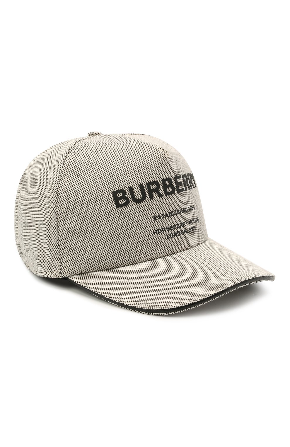 Хлопковая бейсболка BURBERRY бежевого цвета по цене 51250 руб., арт. 8040532, фото 1 Хлопковая бейсболка BURBERRY, арт. 8040532, фото 1