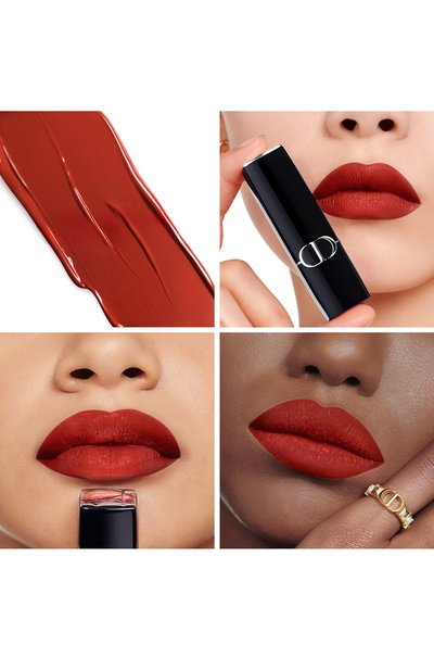 Сменный блок помады для губ с сатиновым финишем rouge dior, оттенок 849 красное кино (3,5g) DIOR, арт. C335500849, фото 3