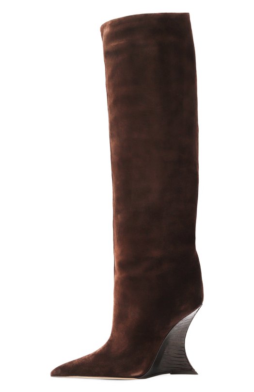 Замшевые сапоги Nina 105 Paris Texas PX1500/XV0LI Коричневый  PX1500/XV0LI Фото 4