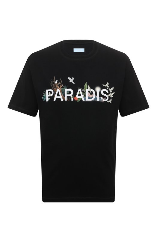 

Хлопковая футболка 3.Paradis, Чёрный