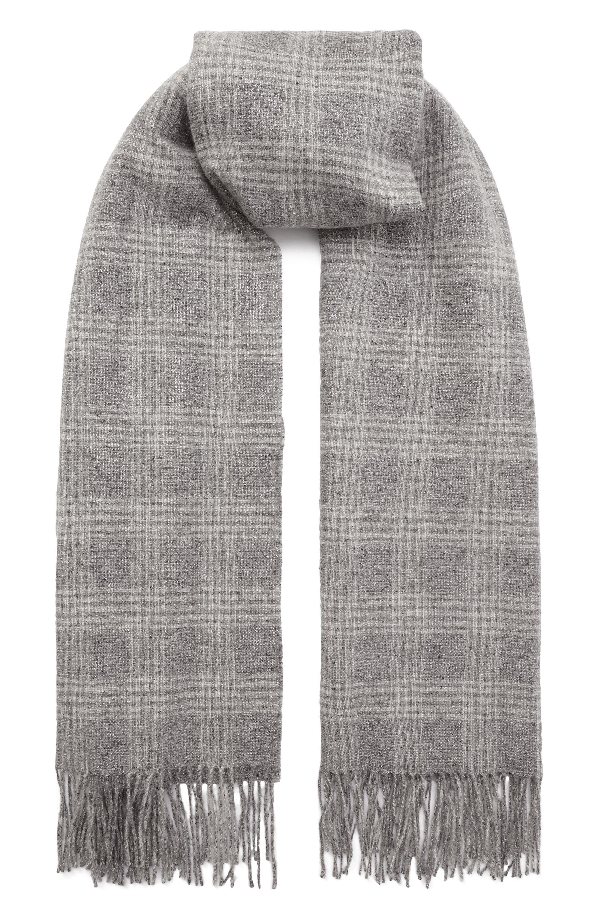 Шарф из шелка и шерсти BRUNELLO CUCINELLI, арт. MSCDAGW31, фото 1