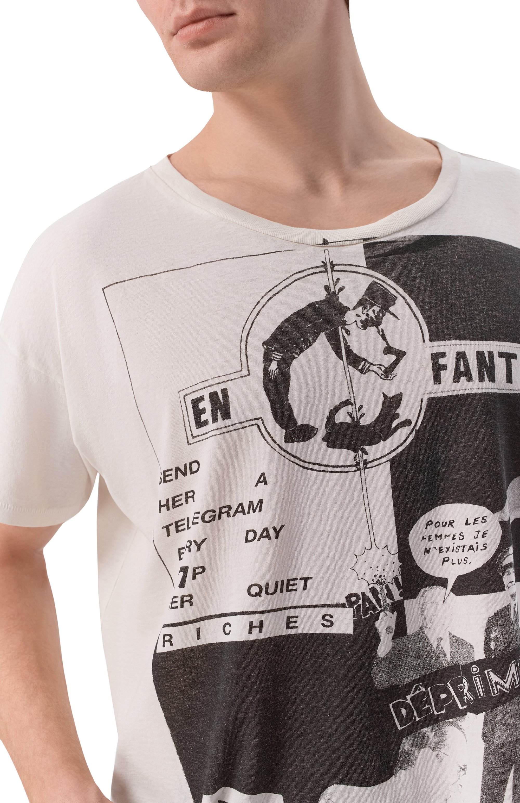 Хлопковая футболка ENFANTS RICHES DEPRIMES, арт. 010-873/C0TT0N, фото 6