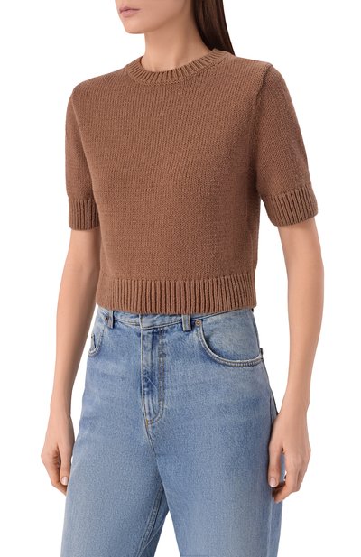 Хлопковый пуловер 12 STOREEZ, арт. 135832, фото 3