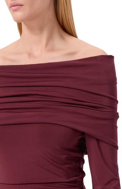 Платье из вискозы MAX MARA STUDIO, арт. MAREMAR, фото 4