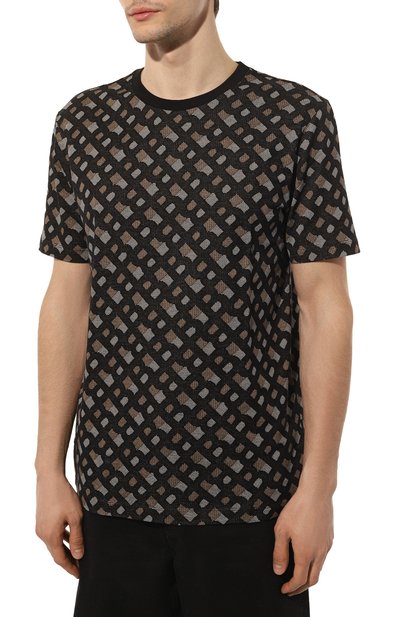 Хлопковая футболка BOSS, арт. 50486218, фото 3