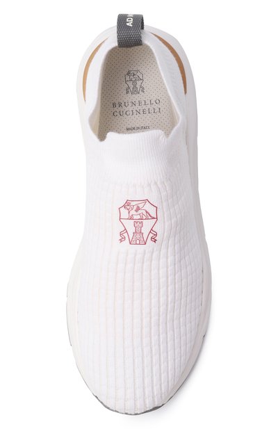 Текстильные кроссовки BRUNELLO CUCINELLI, арт. BNTRC1F165, фото 4