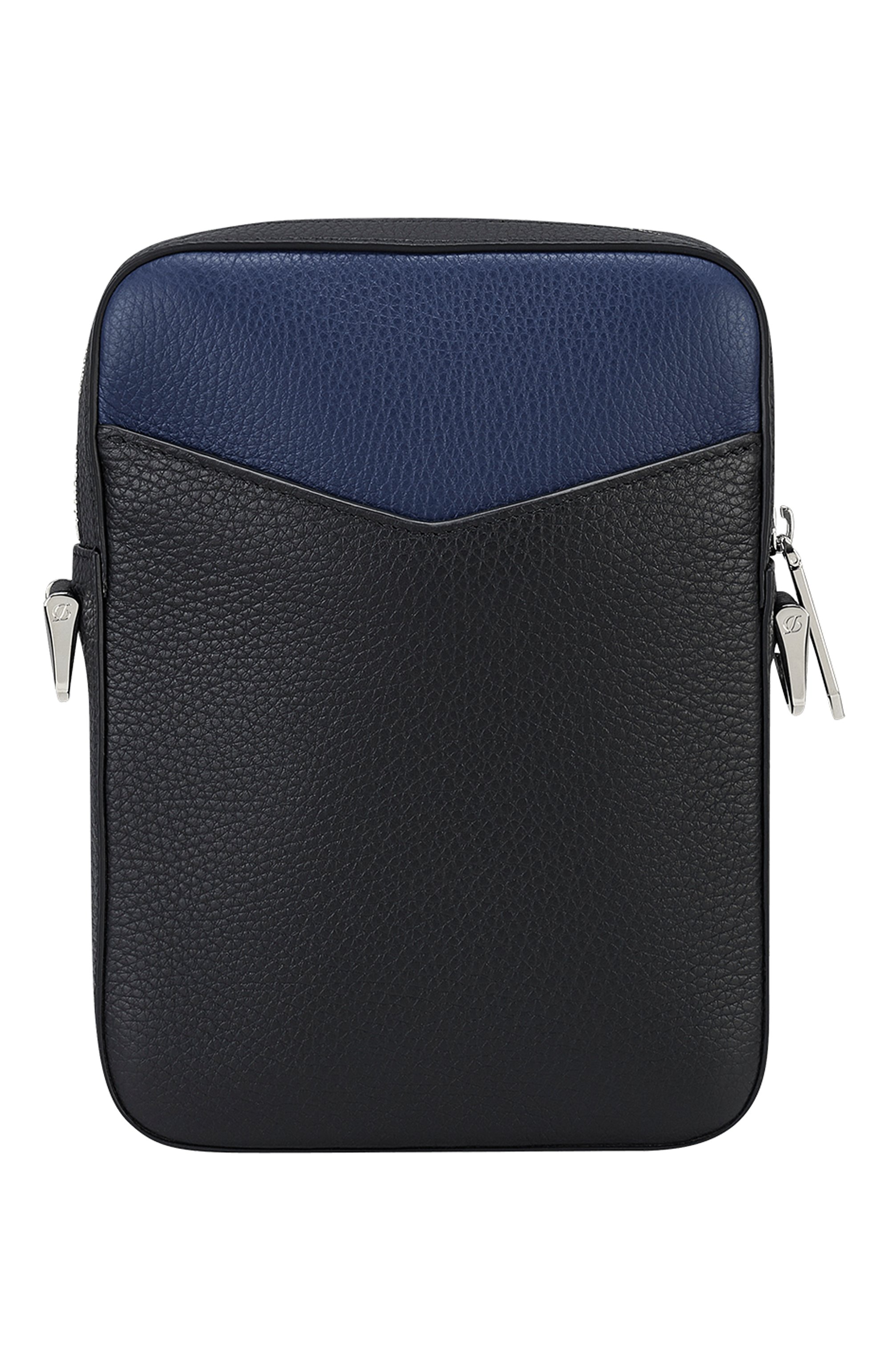 Кожаная сумка S.T. DUPONT черного цвета по цене 123500 руб., арт. 181346, фото 2 Кожаная сумка S.T. DUPONT, арт. 181346, фото 2