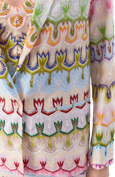 Жакет из вискозы и хлопка MISSONI, арт. DS25SF0F/BR0132, фото 5