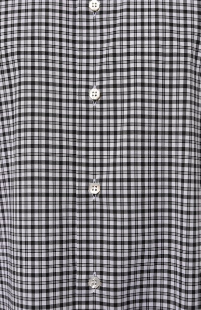 Хлопковая рубашка STEFANO RICCI черно-белого цвета по цене 98550 руб., арт. MC007131/L2016, фото 5 Хлопковая рубашка STEFANO RICCI, арт. MC007131/L2016, фото 5