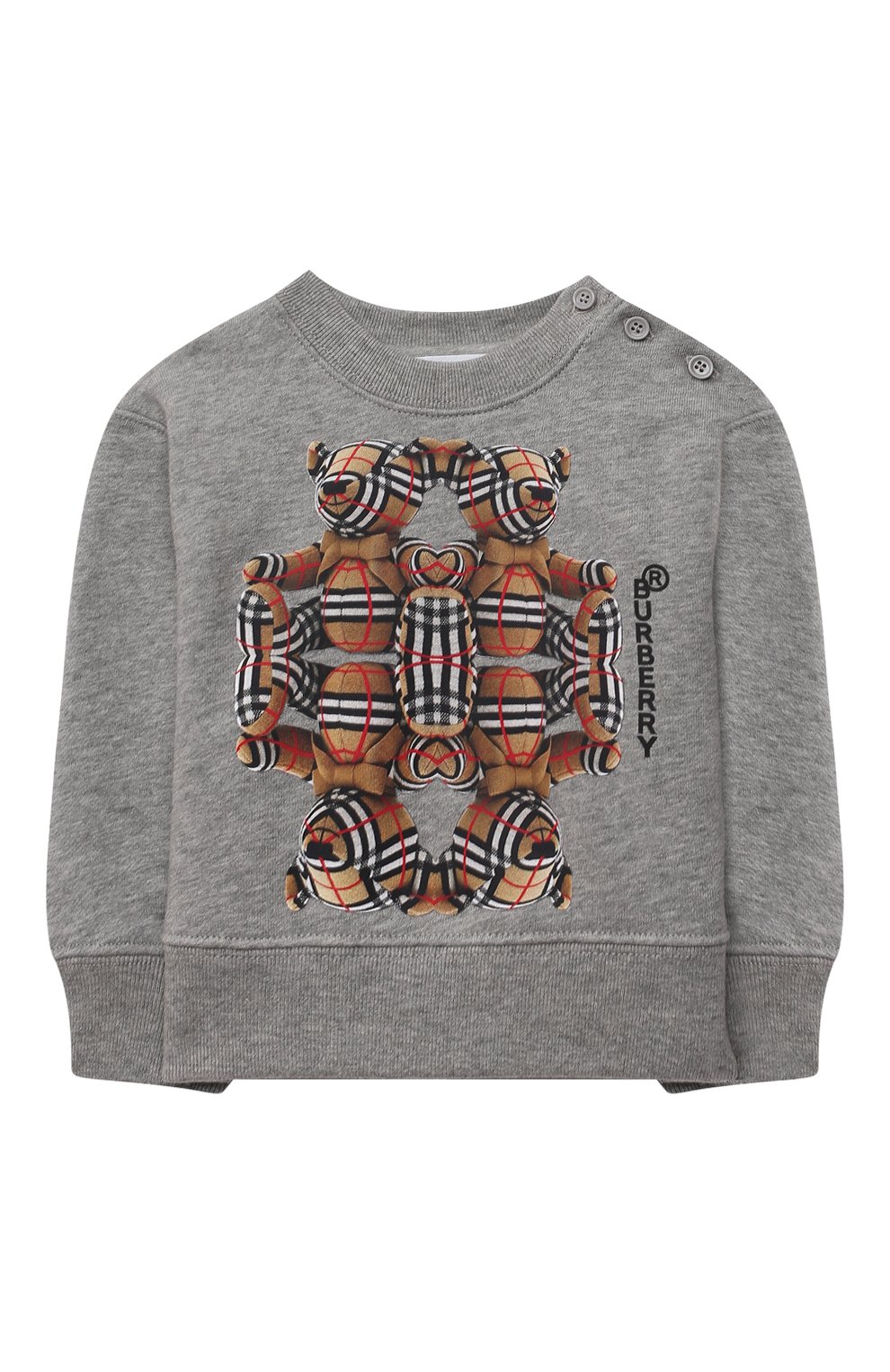 Хлопковый свитшот BURBERRY, арт. 8041216, фото 1